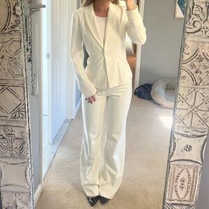 WHBM White Suit Set